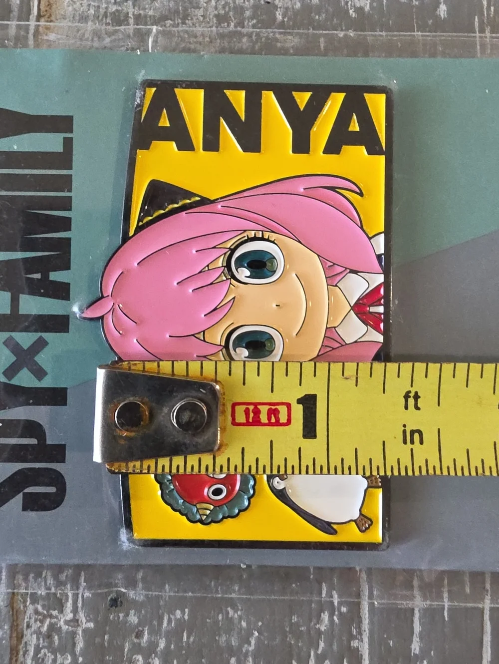ANYA Spy x Family Pin, Forger, Crunchyroll, Toho, Mr Penguin & Director Chimera